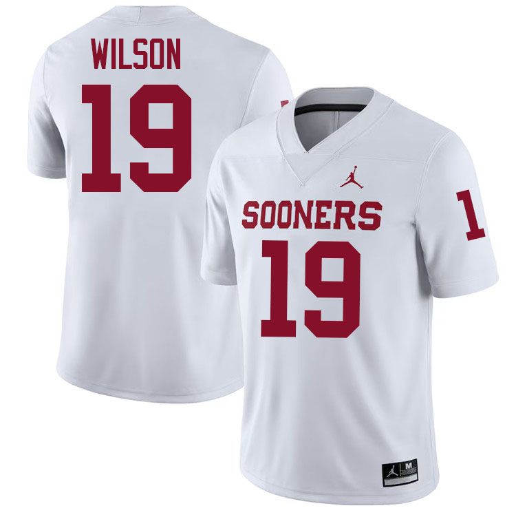 Trent Wilson Oklahoma Sooners Jersey,Oklahoma Sooners Football Uniforms,Jersey-White